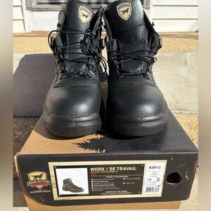 Irish Setter Mens Steel Toe Boots - sz 12